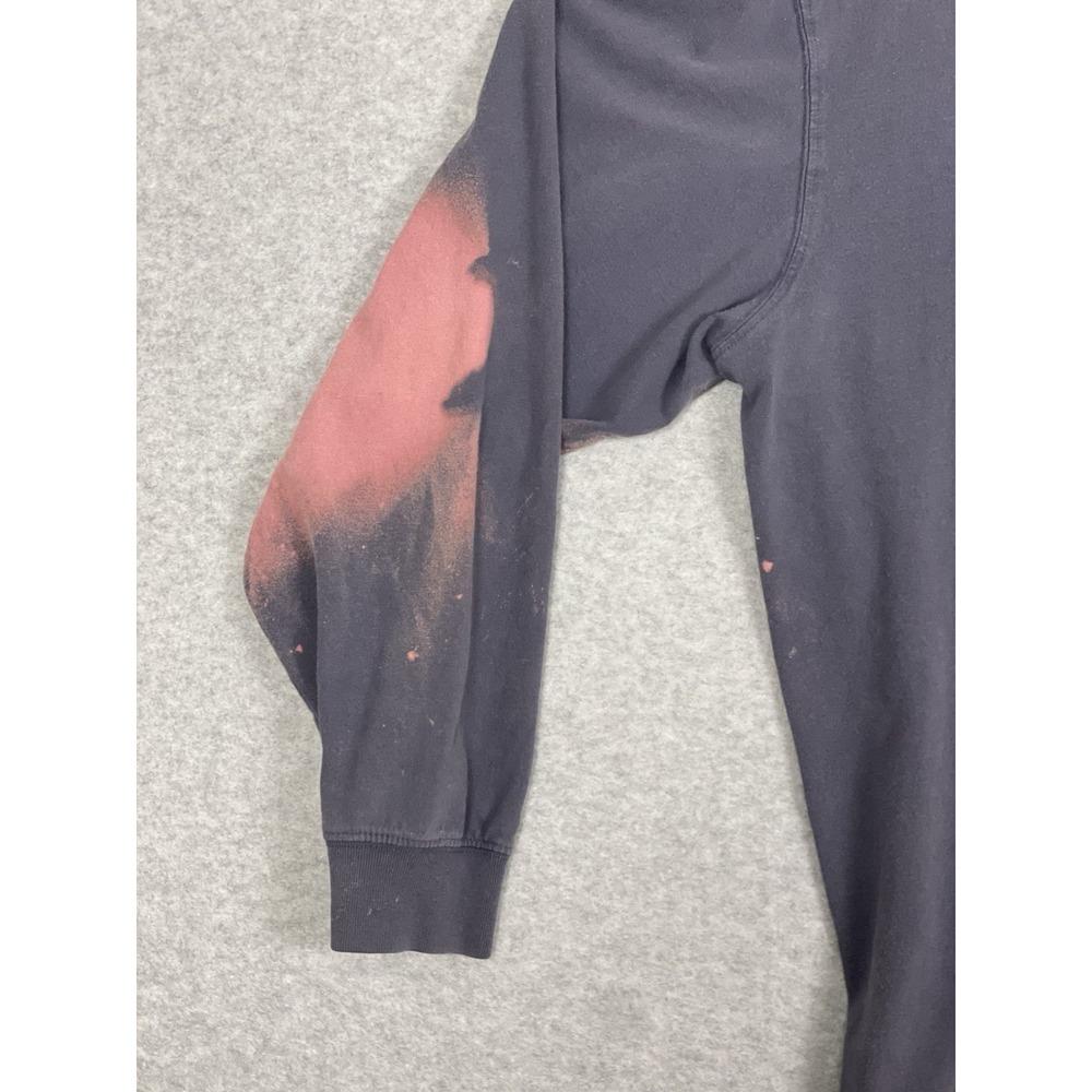 Carhartt Custom Bleached Long Sleeve T-Shirt Tie Dye Reworked Grunge Mens XL - Picture 12 of 16